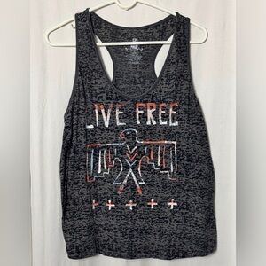 Jerry Leigh Junior Girls Live Free Graphic Tank Top Size XXL